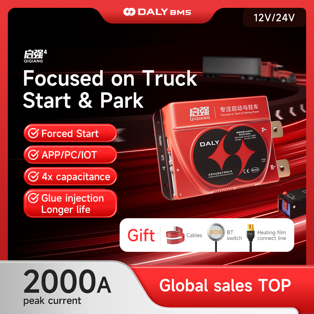 Smart Bms - Daly Smart Bms 4S 12V 8S