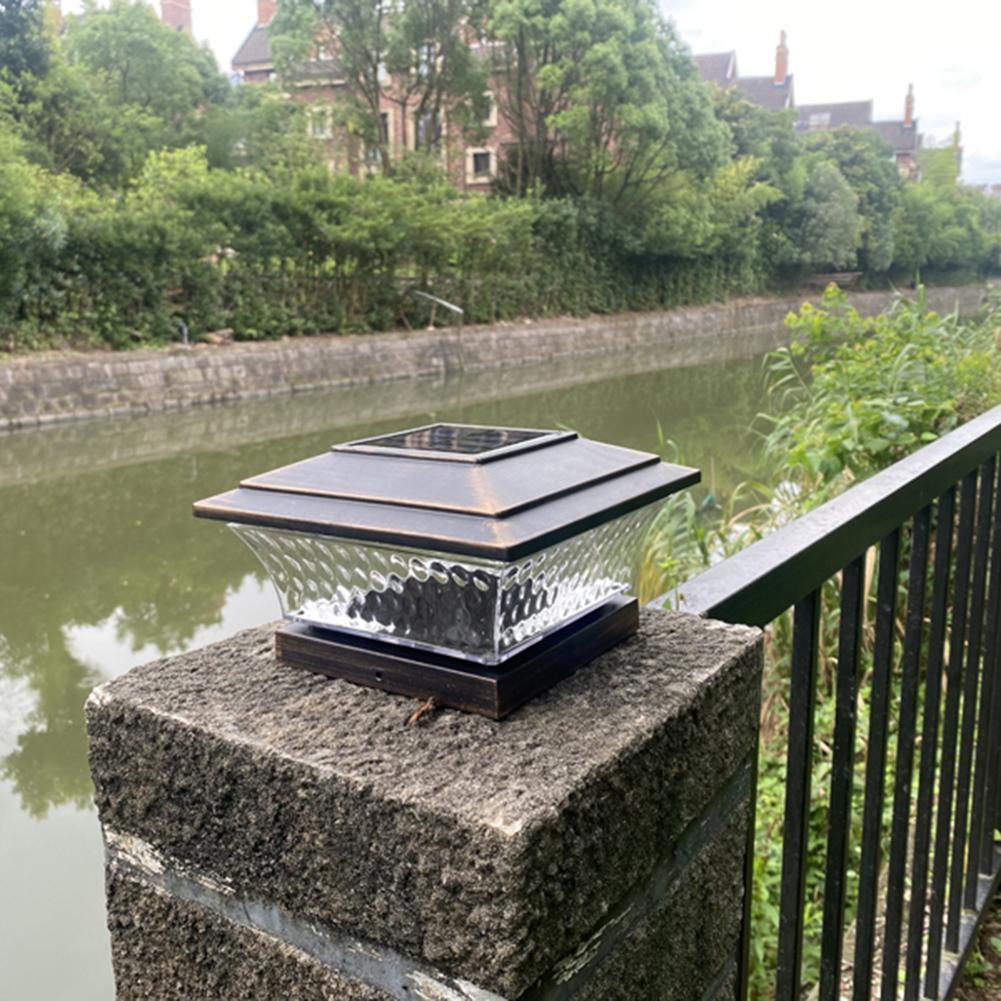 Renewable Energy House - 1/2Pcs Solar Powered Fence Light Landscape