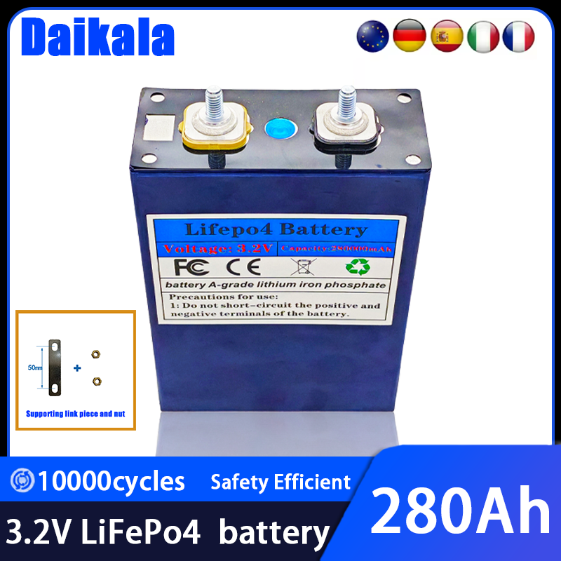 NEW 3.2V  280Ah LiFePO4 Batter - Renewable Energy House avaliação e preço