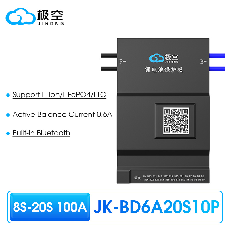 JIKONG JK BMS BD6A24S10P 100AH - Smart Bms avaliação e preço