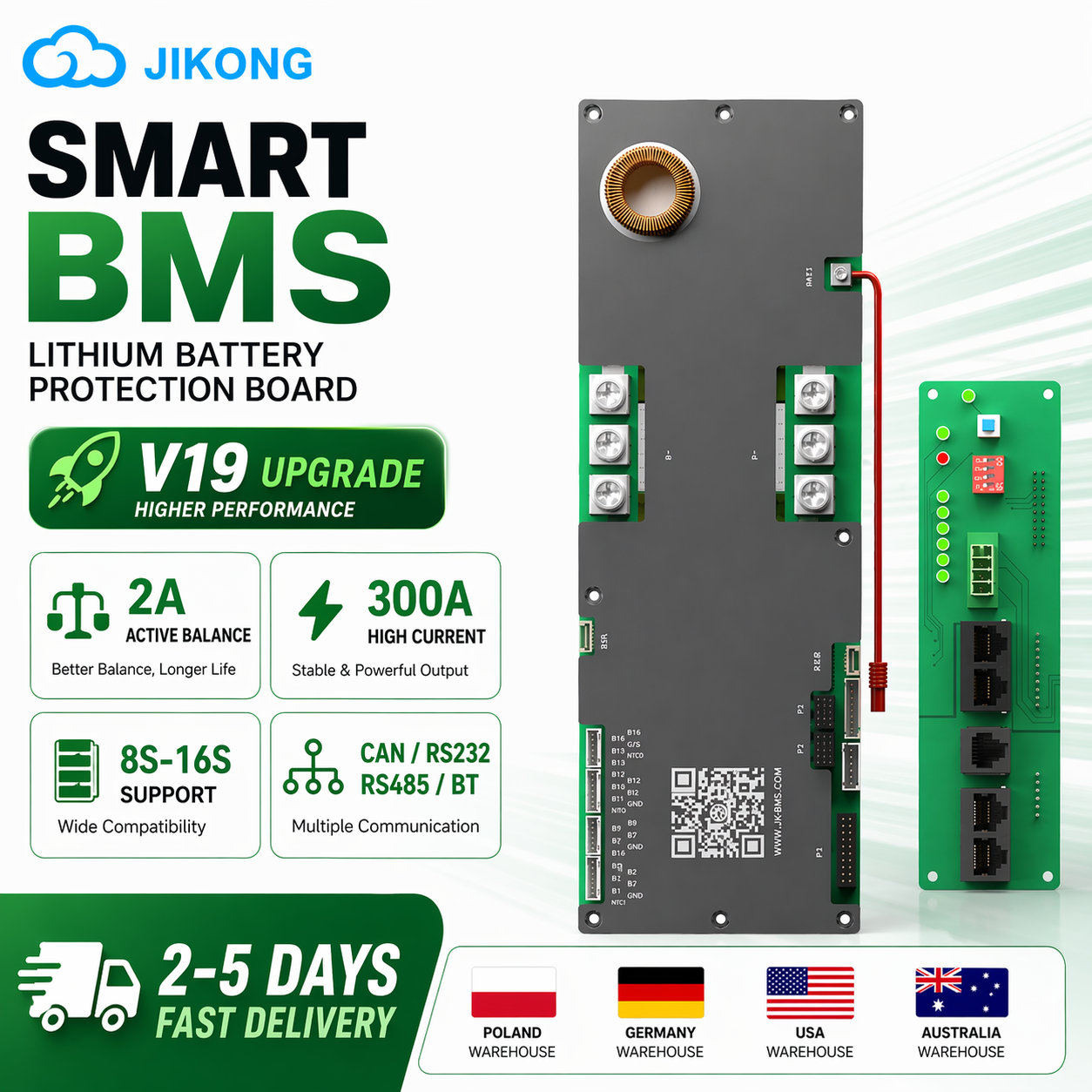 JIKONG JKBMS V19 Inverter BMS  - Smart Bms avaliação e preço