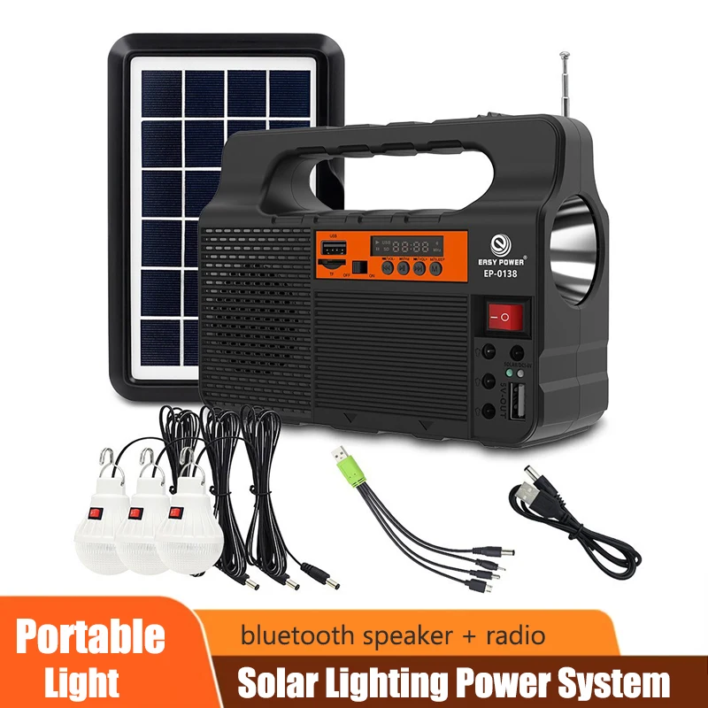 Outdoor Portable Solar Lightin - Renewable Energy House avaliação e preço