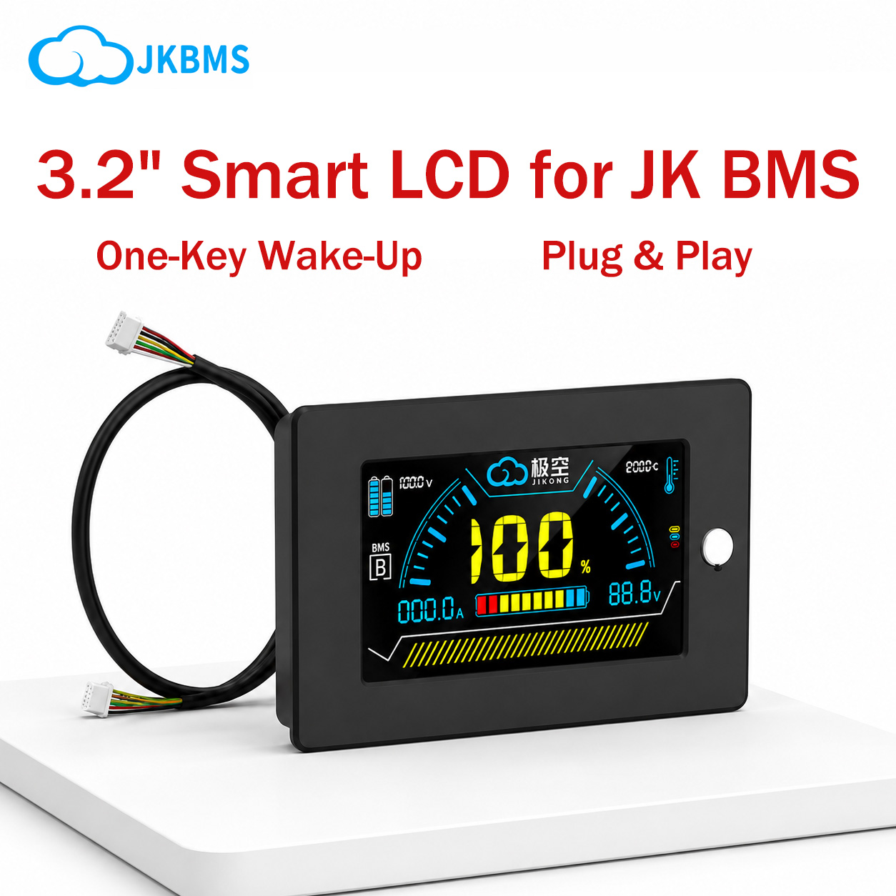 JIKONG JK BMS LCD Display Scre - Smart Bms avaliação e preço