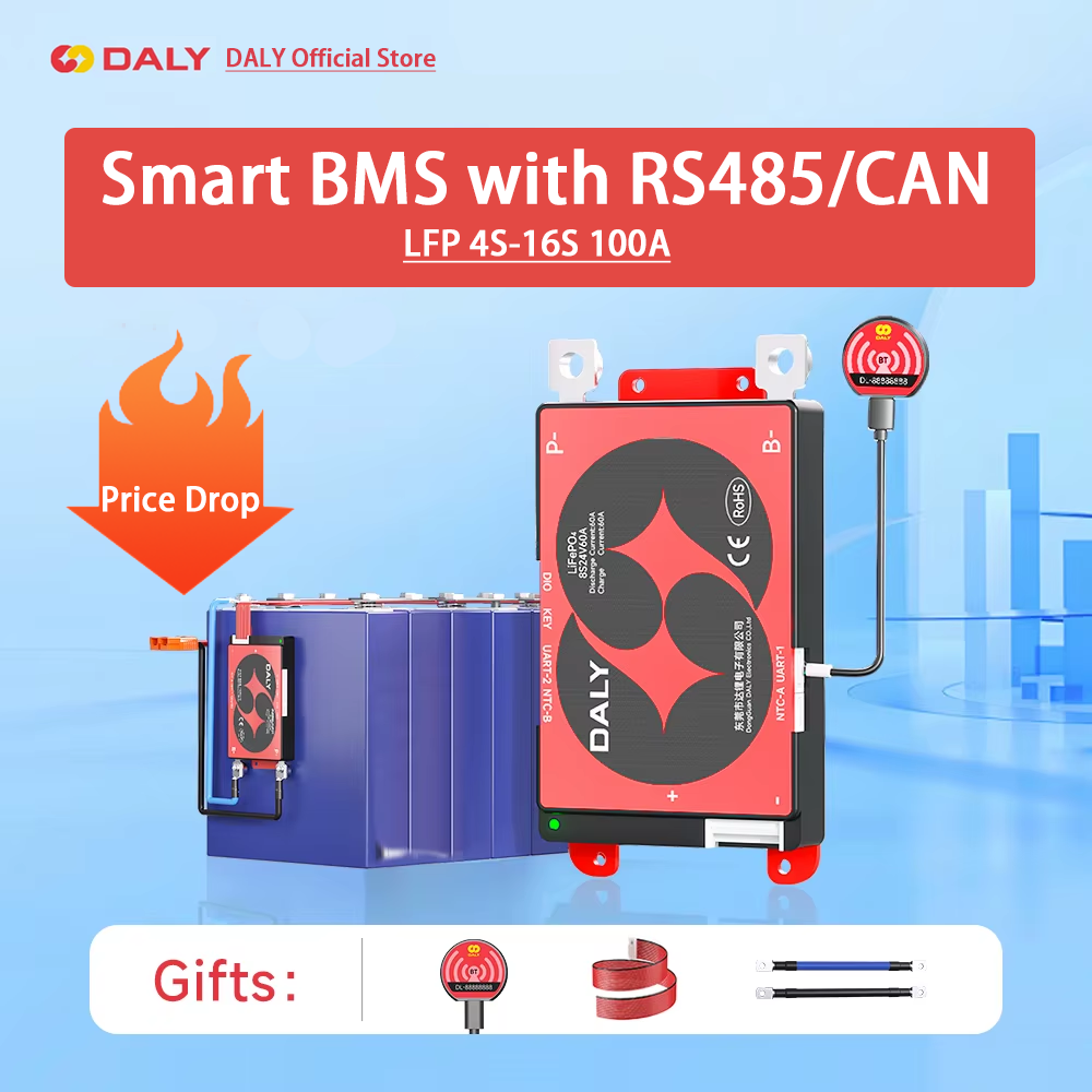 Daly Smart BMS 4S Lifepo4 12V  - Smart Bms avaliação e preço