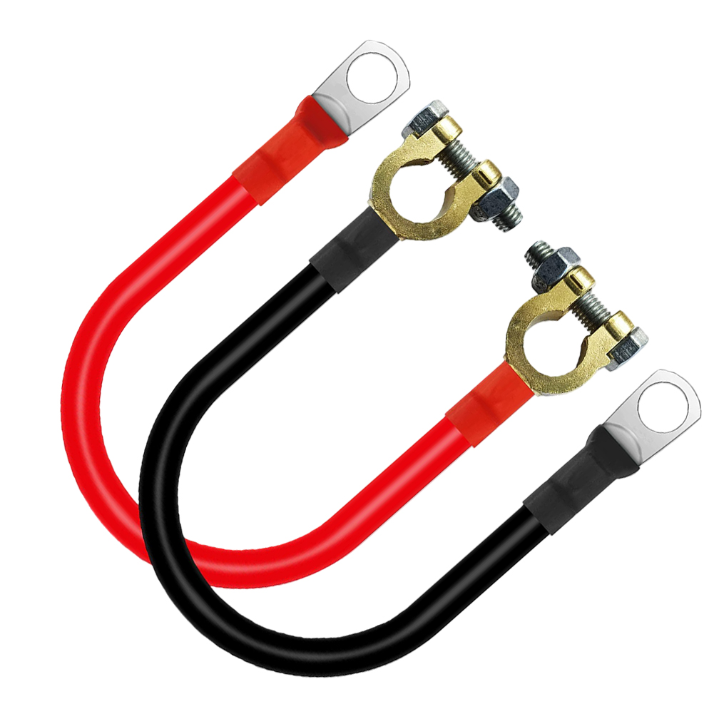 2PCS 50cm 2AWG Heavy Duty Batt - Renewable Energy Vehicles avaliação e preço
