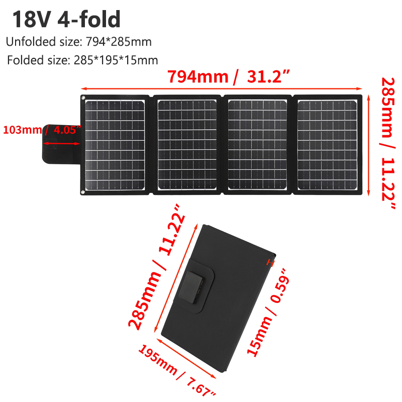 Portable Solar Panel High Powe - Renewable Energy Book avaliação e preço