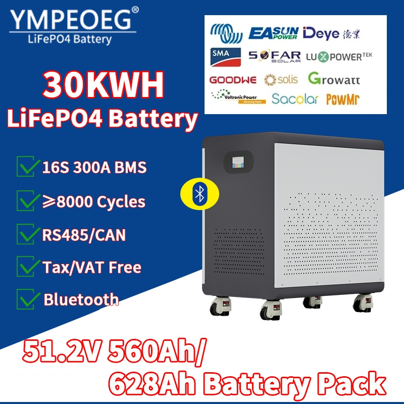 100% Full Capacity 51.2V560Ah/ - Renewable Energy House avaliação e preço