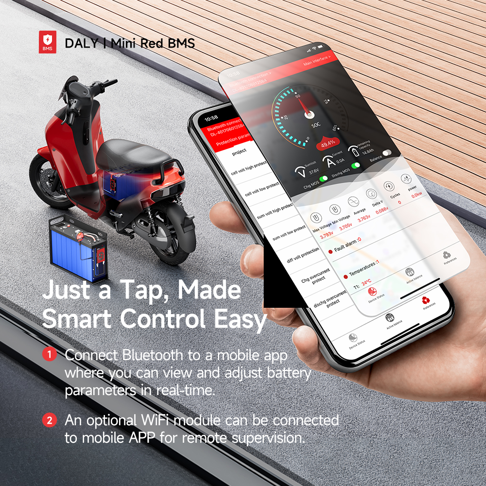Daly Smart BMS 4S Lifepo4 12V  - Smart Bms avaliação e preço