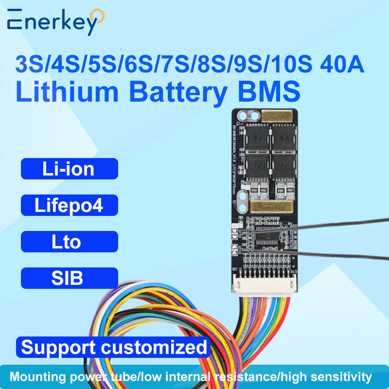 Enerkey BMS 3S 4S 5S 6S 7S 8S  - Smart Bms avaliação e preço