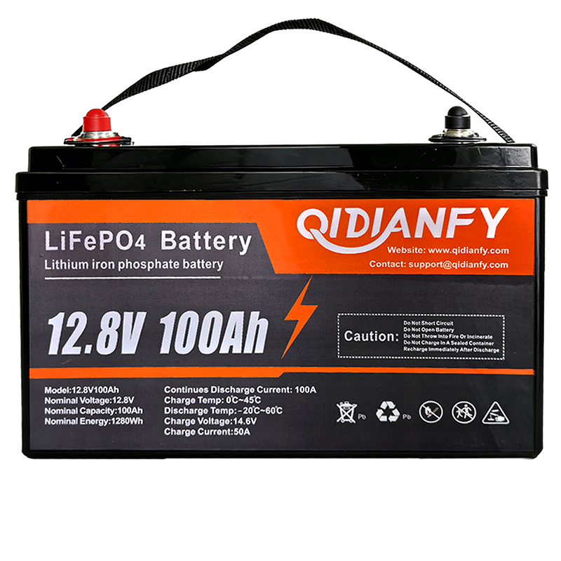 Qidianfy 12V 100Ah LiFePO4 Lit - Renewable Energy House avaliação e preço